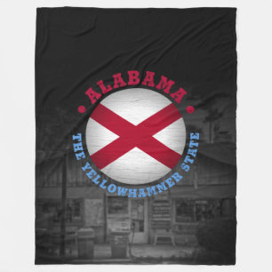 ALABAMA STATE FLAG FLEECE BLANKET