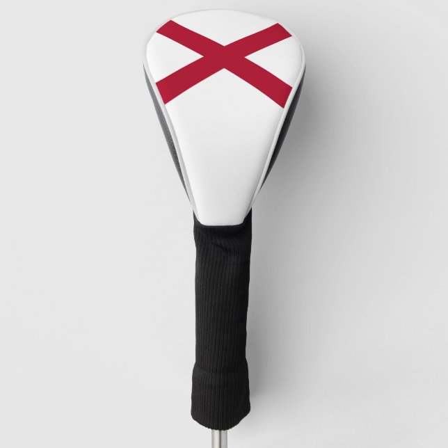 Alabama State Flag Golf Head Cover (Front)