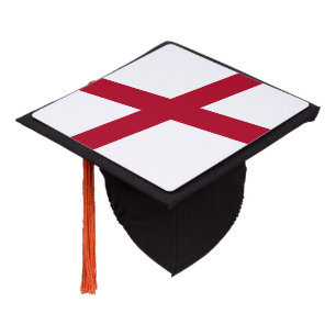 Alabama State Flag Graduation Cap Topper