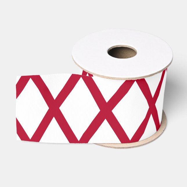 Alabama State flag Grosgrain Ribbon (Spool)