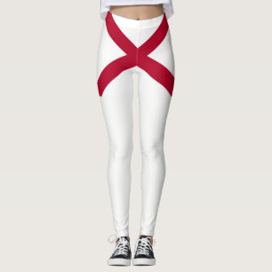 Alabama State flag Leggings