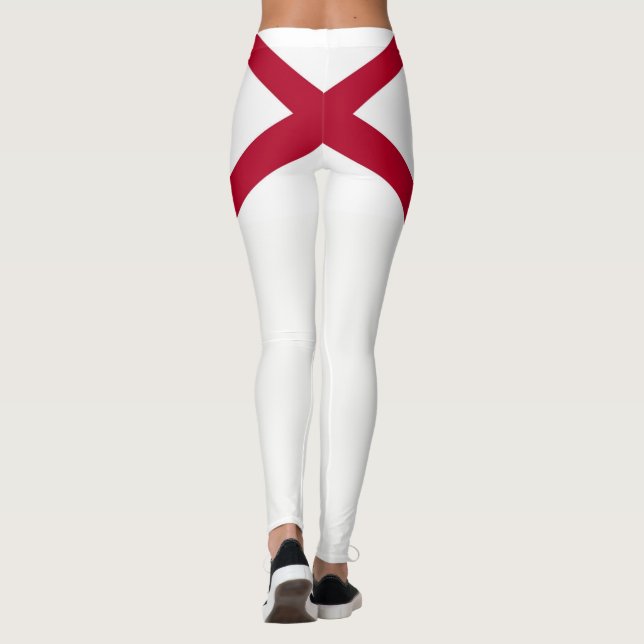Alabama State flag Leggings (Back)