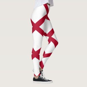 Alabama State Flag Leggings
