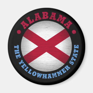 ALABAMA STATE FLAG MAGNET