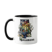 Alabama State Tattoo Style – Jazz & Magnolia