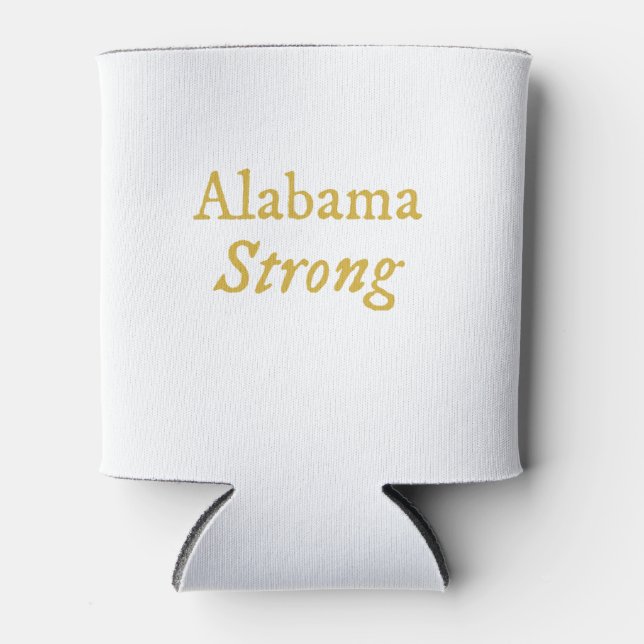 Alabama Strong  Can Cooler (Front)