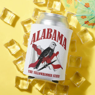 Alabama,The Yellowhammer State Can Cooler