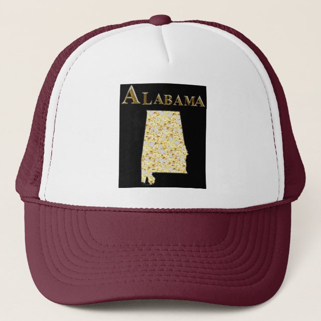 ALABAMA    TRUCKER HAT (Front)