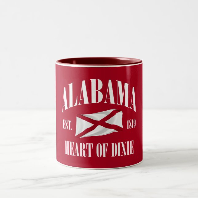 Alabama Two-Tone Coffee Mug (Center)