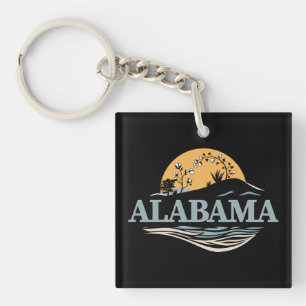 Alabama United States of America Keychain