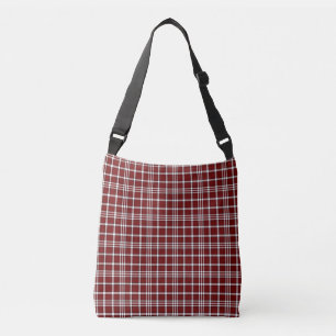 Alabama University Tartan Crossbody Bag