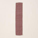Alabama University Tartan Scarf<br><div class="desc">Imitation of university tartan for decoration of student events and more</div>