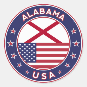 Alabama, USA States, Alabama sticker