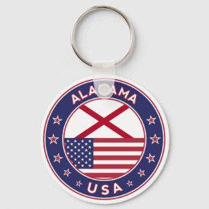 Alabama, USA States, Alabama t-shirt, Alabama Keychain