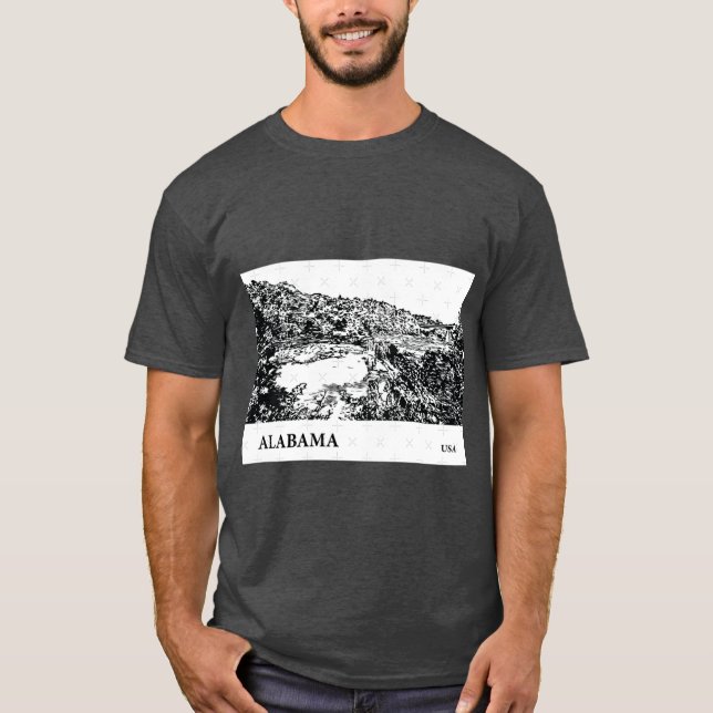 Alabama USA T-Shirt (Front)