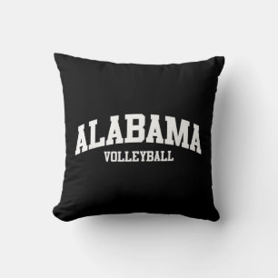 Alabama Volleyball Alabama State Home Throw Pillow
