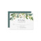 Alabaster Floral RSVP Card