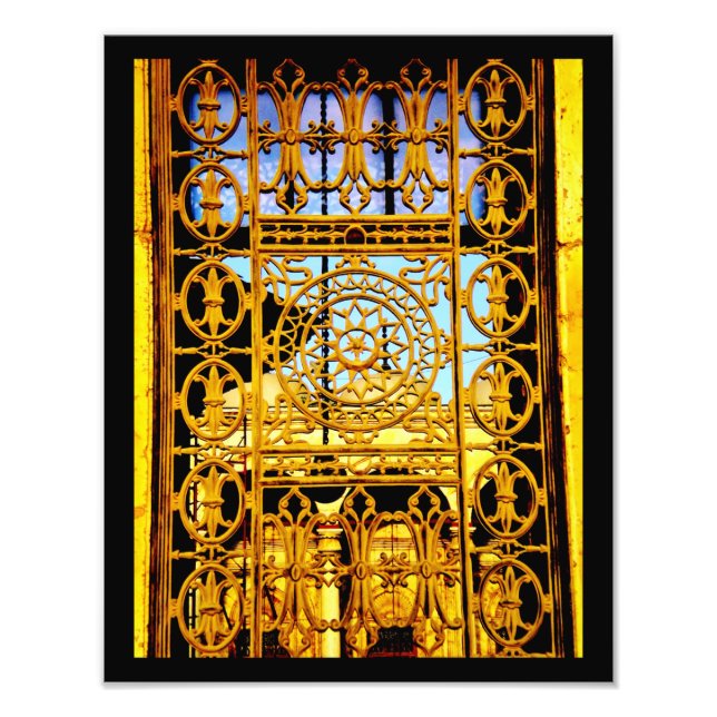 Alabaster Mosque Window Photo Print (Front)