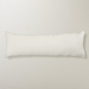 Alabaster (solid colour) body pillow