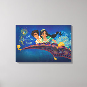 Aladdin   A Whole New World Canvas Print