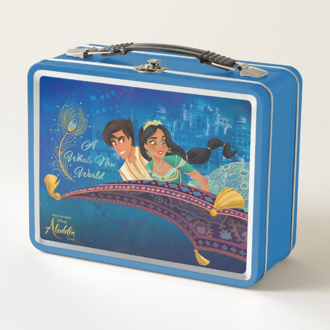 Aladdin | A Whole New World Metal Lunch Box (Front)