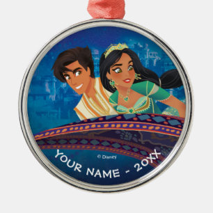 Aladdin   A Whole New World Metal Ornament