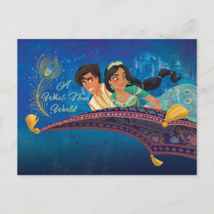 Aladdin A Whole New World Postcard