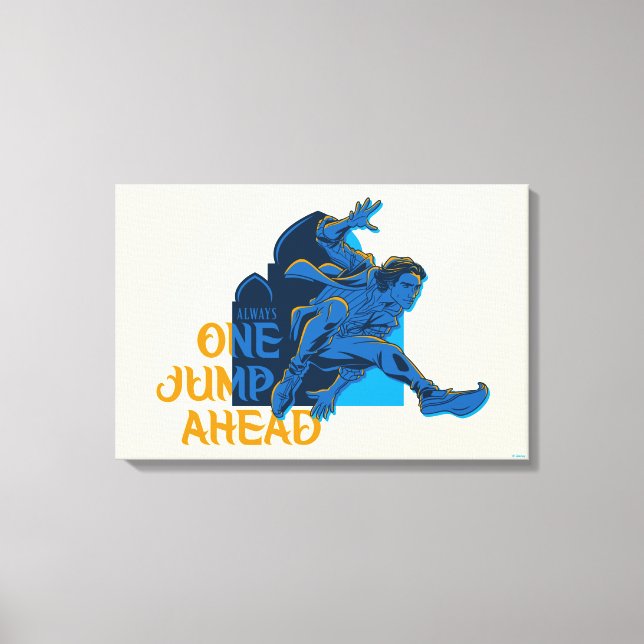 Aladdin | Always One Jump Ahead Canvas Print (Front)