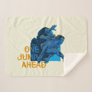 Aladdin Always One Jump Ahead Sherpa Blanket