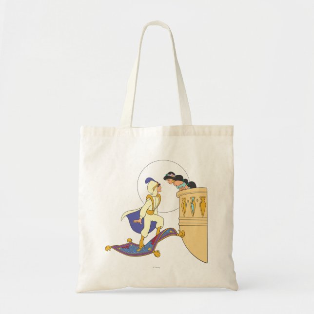 Aladdin and Jasmine Tote Bag (Front)