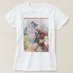 Aladdin and the Magic Lamp, Louis Wain T-Shirt