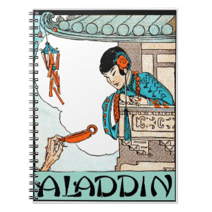 Aladdin Chinese Vintage Magic Lantern Notebook