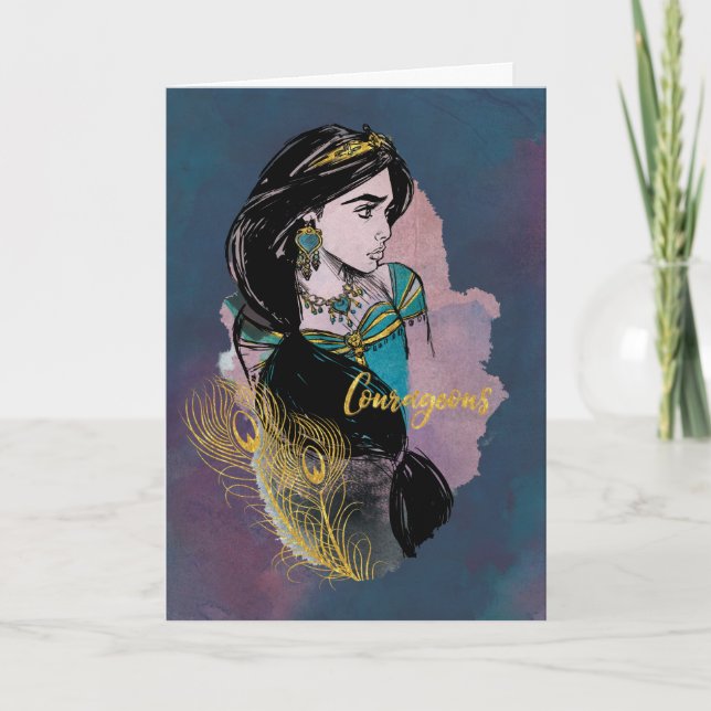 Aladdin | Courageous Jasmine Card (Front)