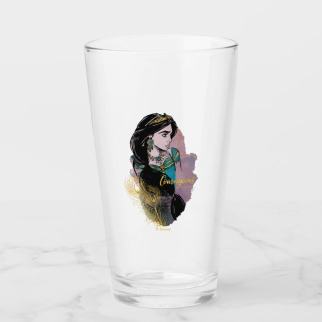 Aladdin | Courageous Jasmine Glass (Front)