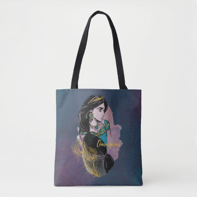 Aladdin | Courageous Jasmine Tote Bag (Front)