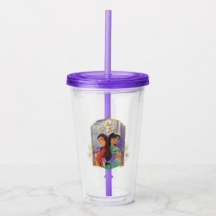 Aladdin   Dalia And Jasmine Acrylic Tumbler