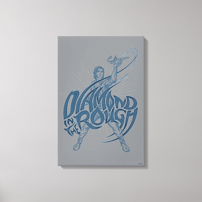 Aladdin | Diamond In The Rough Canvas Print (Front)