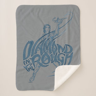 Aladdin Diamond In The Rough Sherpa Blanket