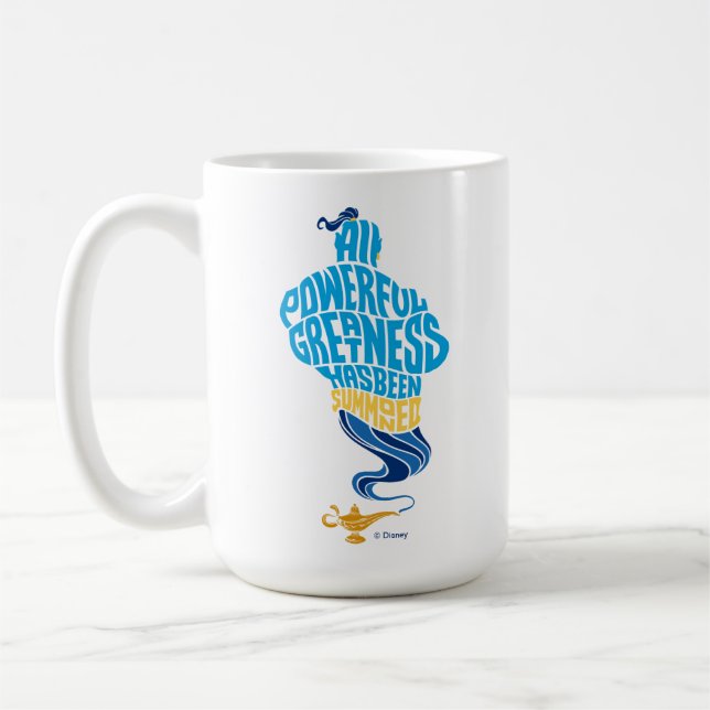 Aladdin | Genie - All Powerful Greatness Coffee Mug (Left)