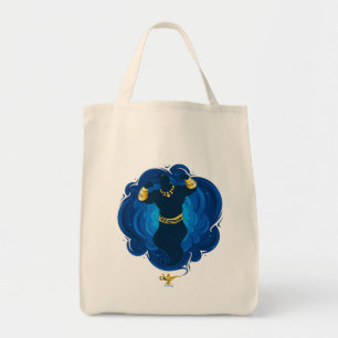 Aladdin Genie Emerging From Lamp Tote Bag