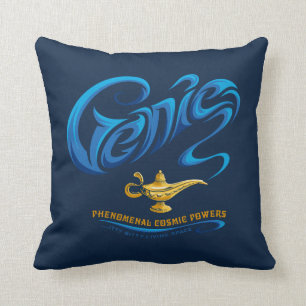 Aladdin   Genie… Itty-Bitty Living Space Throw Pillow