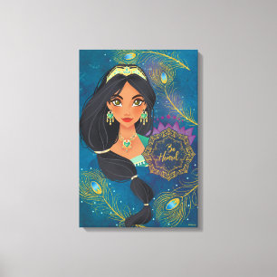 Aladdin   Jasmine "Be Heard" Canvas Print
