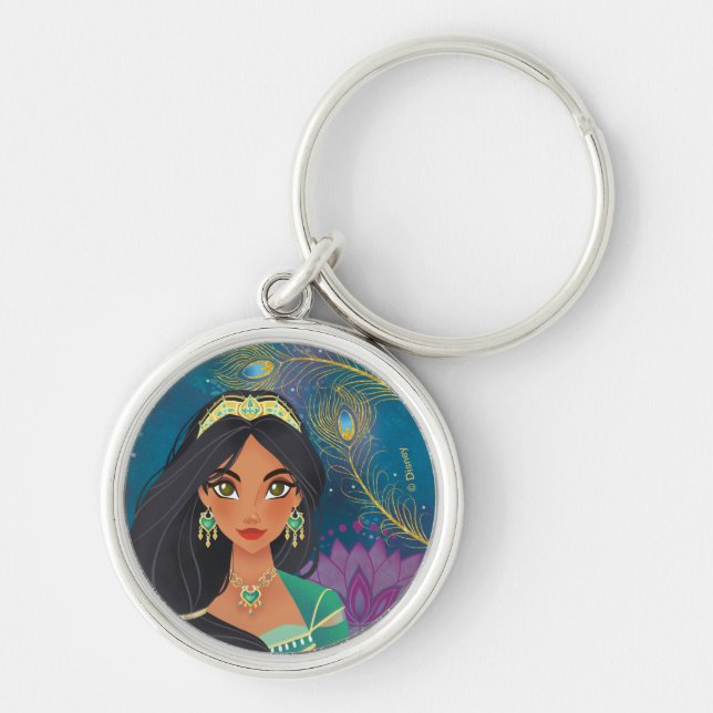 Aladdin | Jasmine "Be Heard" Keychain (Front)