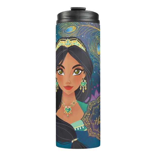 Aladdin | Jasmine "Be Heard" Thermal Tumbler (Front)