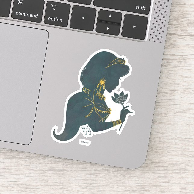 Aladdin | Jasmine Gilded Silhouette (Detail)
