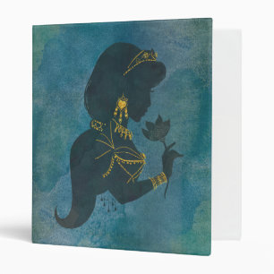 Aladdin   Jasmine Gilded Silhouette Binder