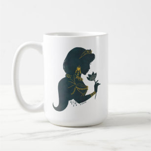 Aladdin Jasmine Gilded Silhouette Coffee Mug