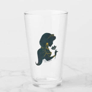 Aladdin   Jasmine Gilded Silhouette Glass