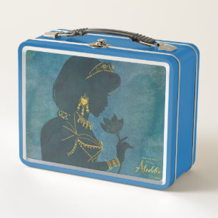 Aladdin   Jasmine Gilded Silhouette Metal Lunch Box
