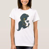 Aladdin | Jasmine Gilded Silhouette